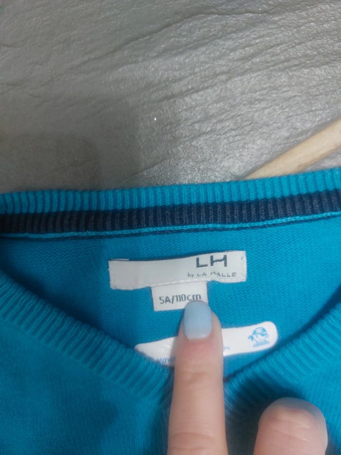 Pull turquoise - photo numéro 2