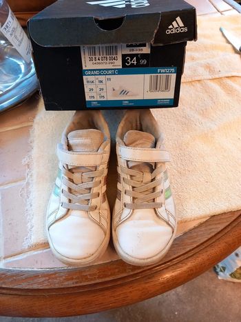 😷Baskets Adidas T29 brillant sur les côtés