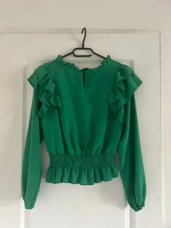 Blouse vert - photo numéro 2