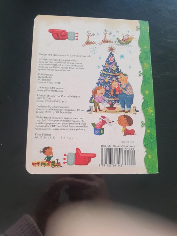 Livre pour enfant en anglais de Noël - photo numéro 2