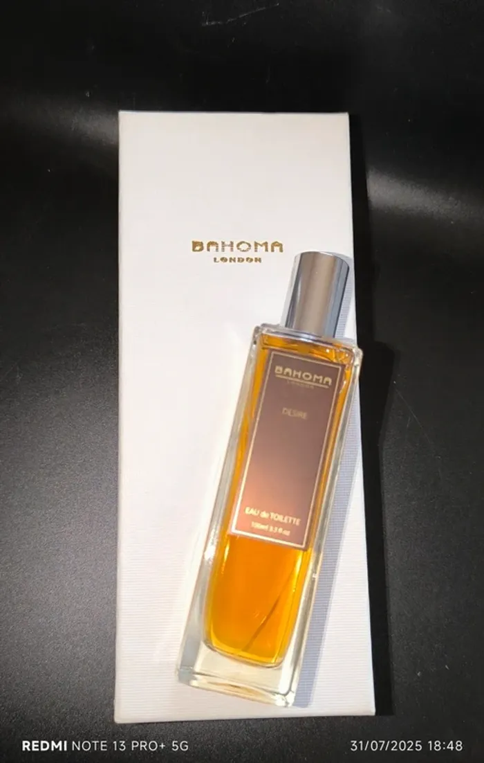 Eau de toilette "Desire" Bahoma London - 100 ml