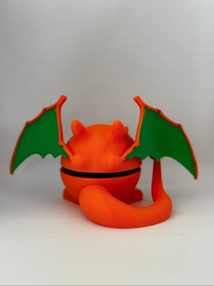 Pokeball dracofeu V2 - photo numéro 4