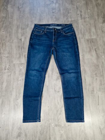 Jean's Calvin Klein Curvy Skinny Bleu Taille XL Femme