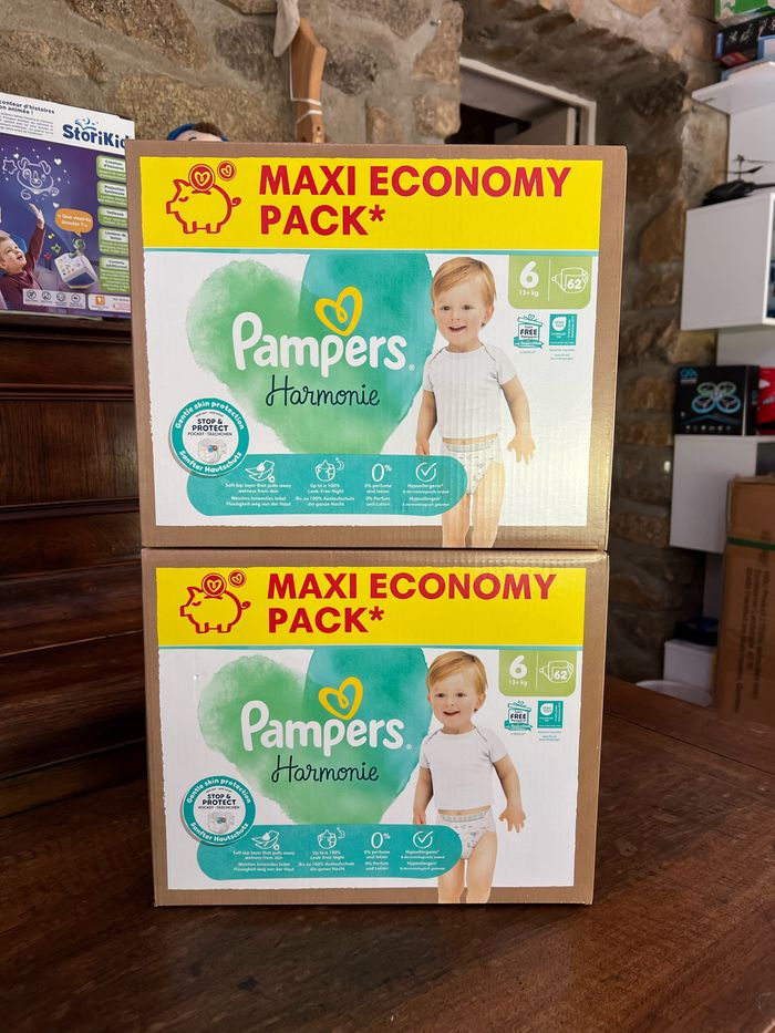 Couche taille 6 Harmonie taille 6 : 124 couches - photo numéro 4