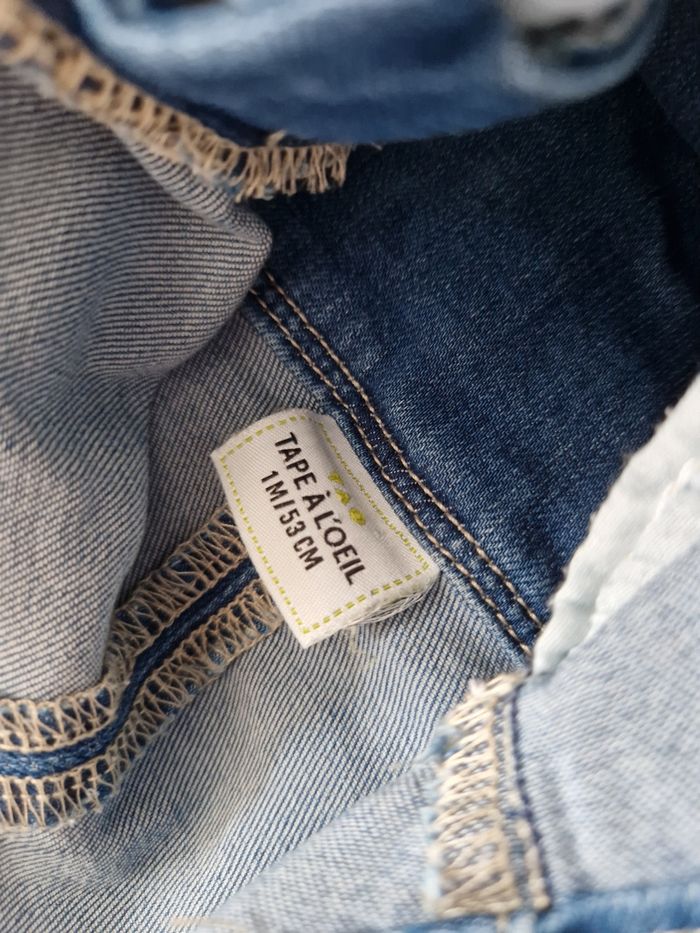 Ensemble salopette + t-shirt 1 mois - photo numéro 5