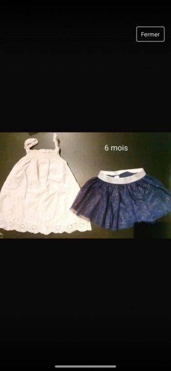 1 robe et 1 jupe