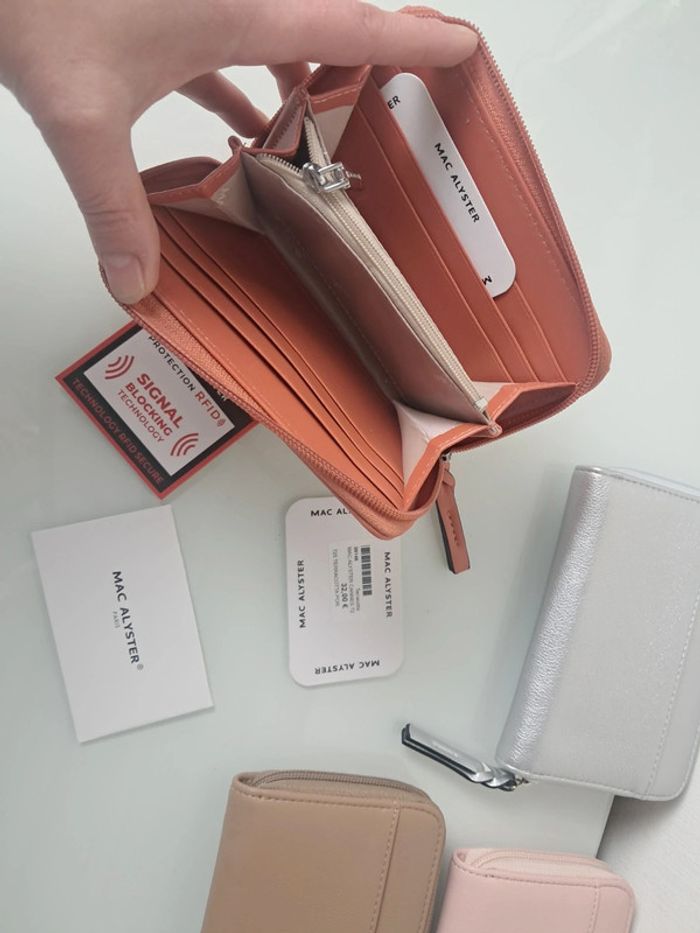 Mac alyster portefeuille porte-monnaie neuf - photo numéro 7