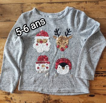 Haut manches longues noël