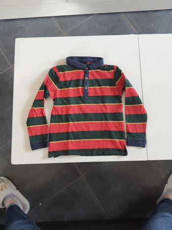 Polo manches longues SGM taille 8ans