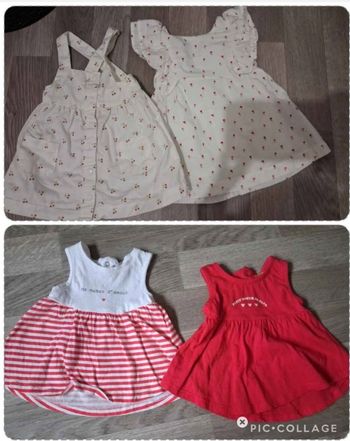 Lot de robe 1 mois 