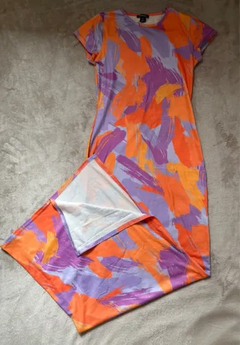 Robe longue boohoo