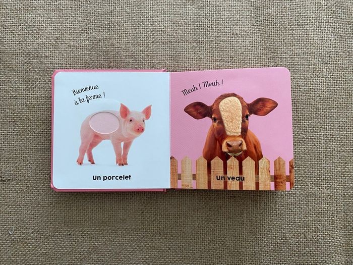 Livre les bébés de la ferme Langue au chat - photo numéro 2