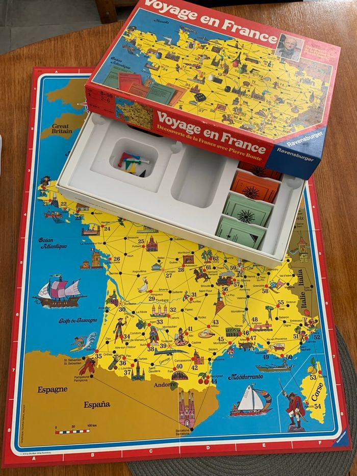 Jeu de société Voyage de France Ravensburger - photo numéro 1