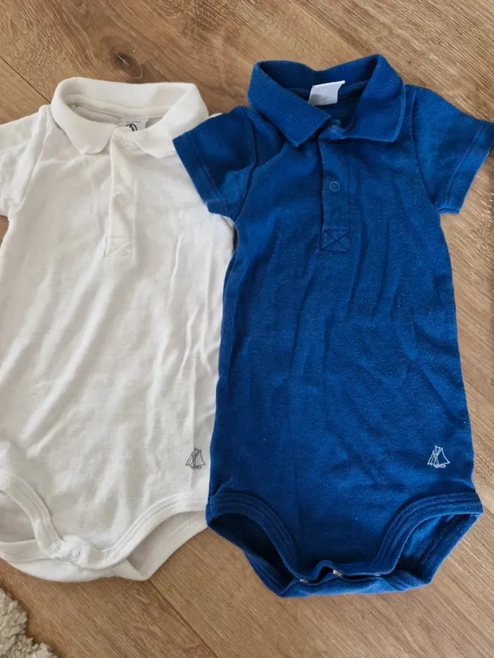 Lot 3 bodies Petit Bateau - photo numéro 2
