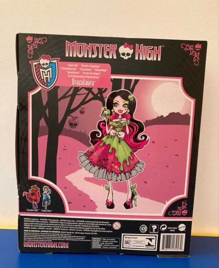 Poupée Monster High Draculaura Snow Bite - photo numéro 3