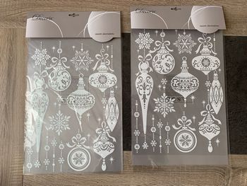Très jolis autocollants Noël pour vitres neufs