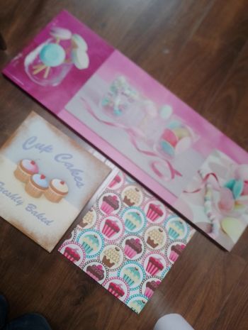 Cadre gâteau, muffins, cup cakes, sucreries