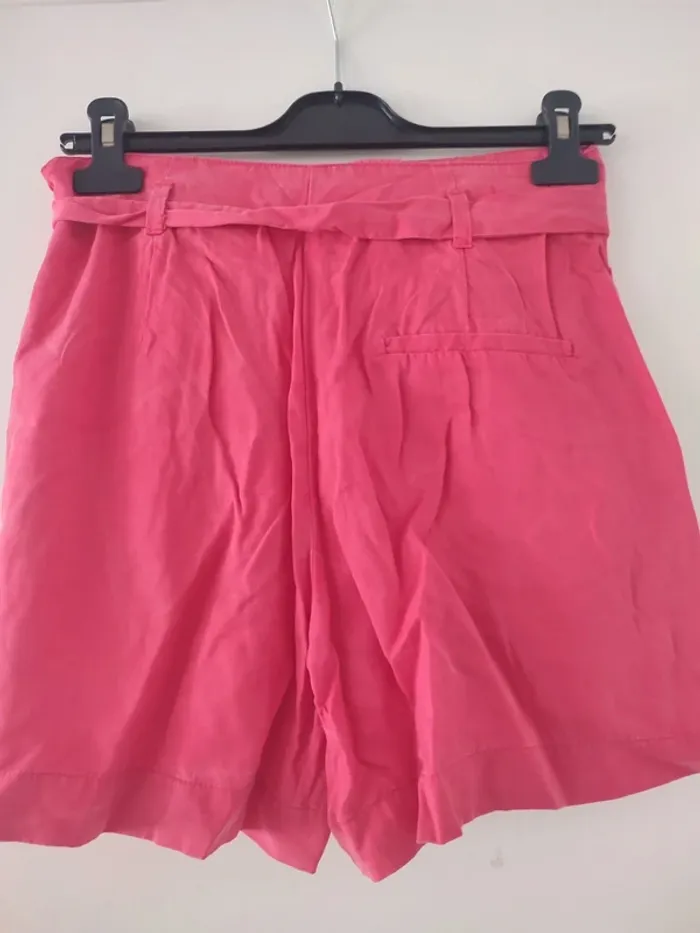 Short en lyocel fushia - photo numéro 3