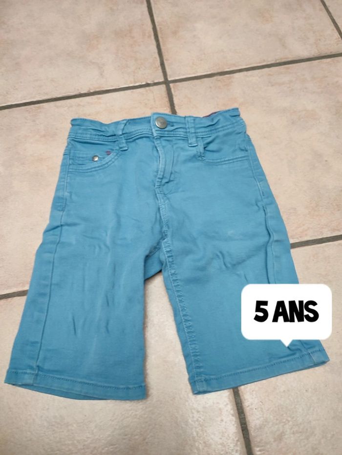 Short bleu Okaïdi