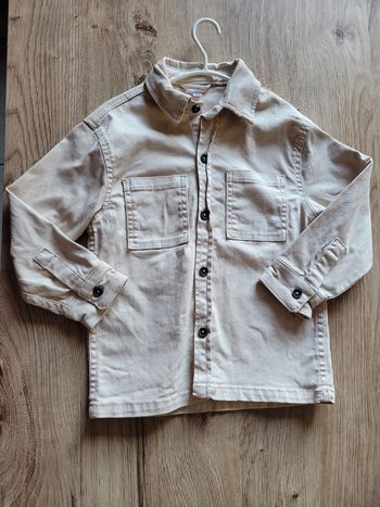 Veste en jean crème 5 ans