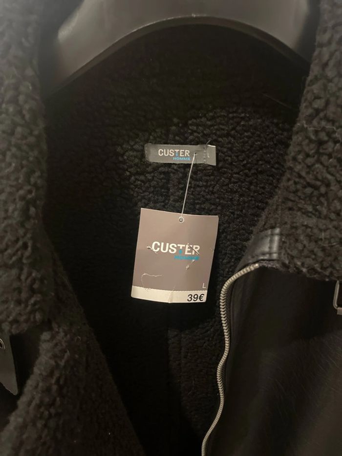 Veste homme imitation cuir taille L - photo numéro 2