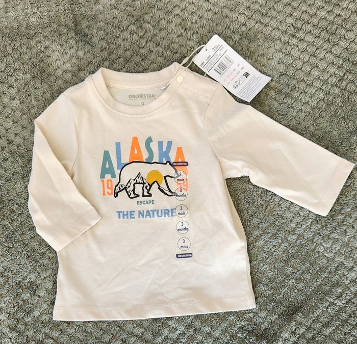 Tee shirt Orchestra 3mois neuf