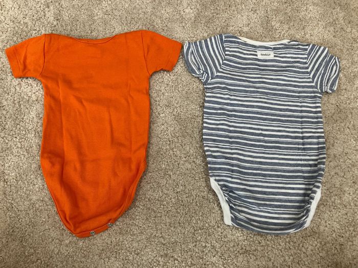 Lot de 2 bodies manches courtes mixte - Absorba / newbie - 3 mois - photo numéro 5