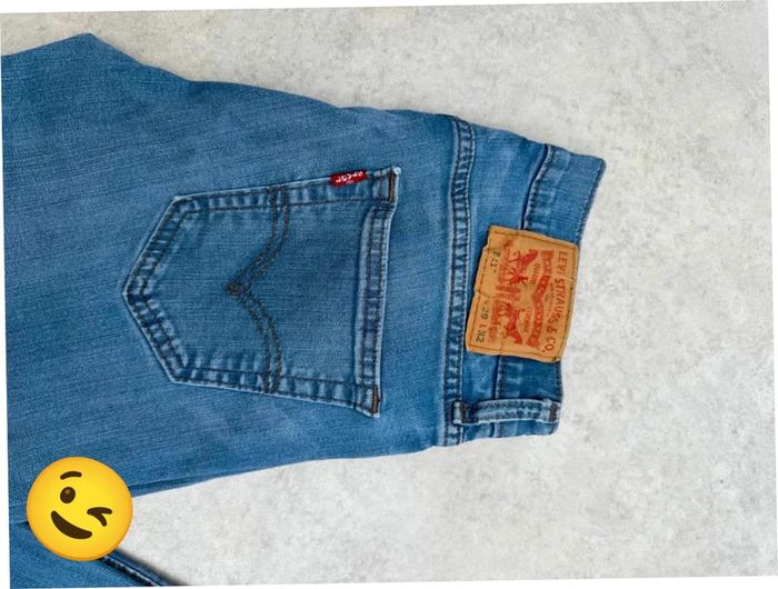 Jeans Levi's 511 W29 FR38 L32 coupe droite bleu Homme Men pan319b - photo numéro 2
