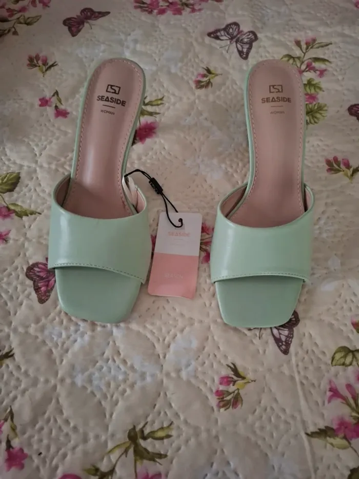 Chaussure sandales mules seaside neuf - photo numéro 2