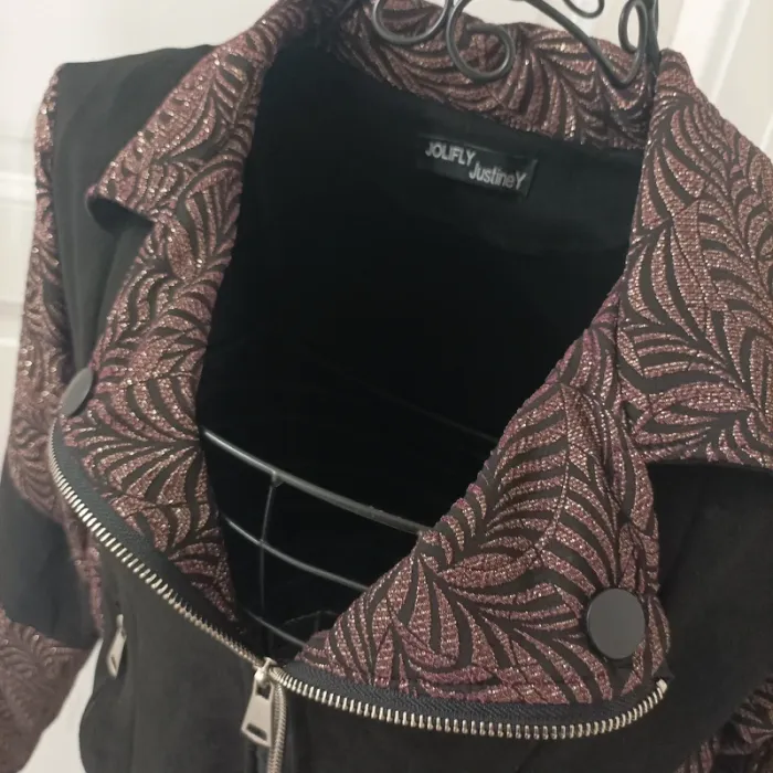 Veste courte Jolifly taille 42/44 - photo numéro 2