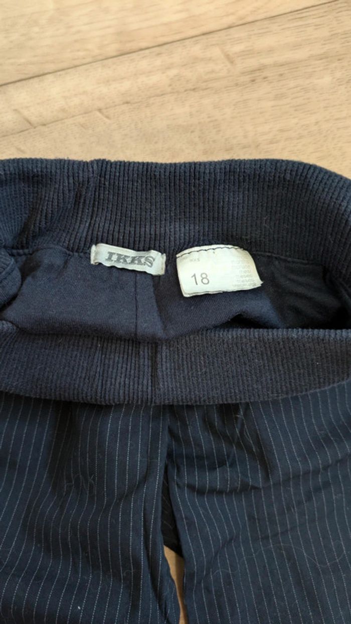 Pantalon Marine doublé 18 mois - photo numéro 3