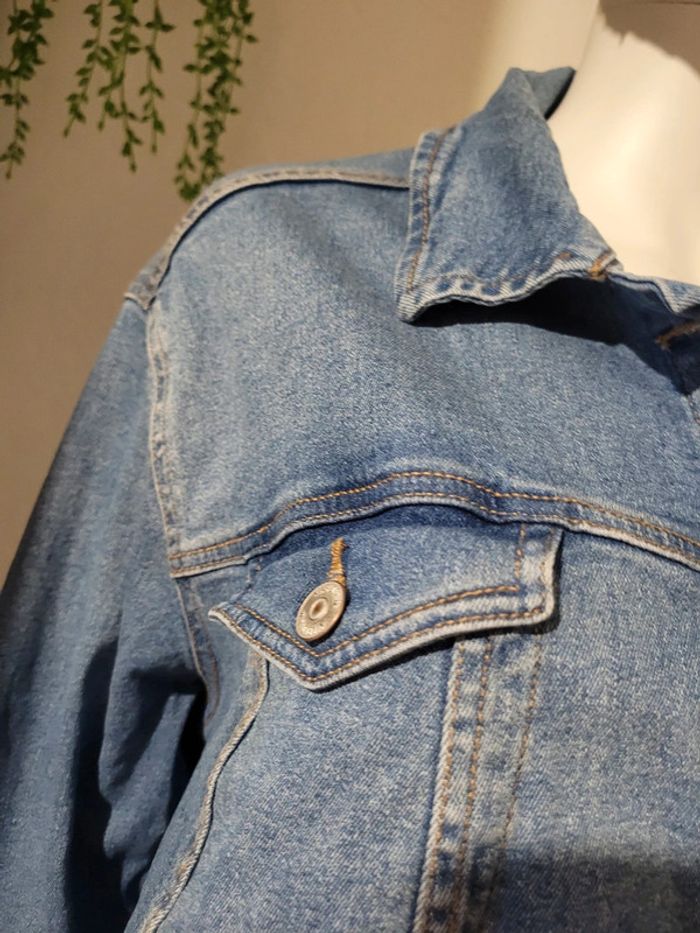 Blouson en jean grande taille - photo numéro 3