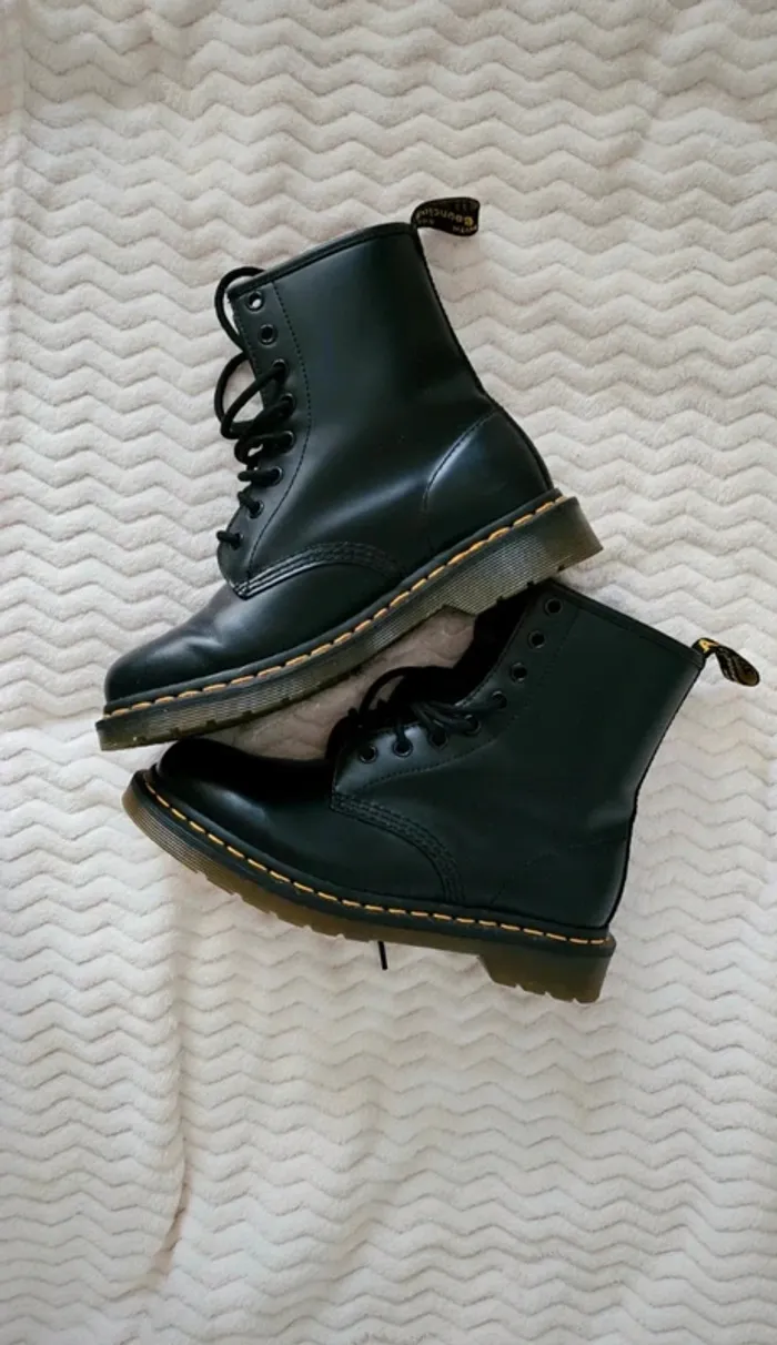 Bottines Dr. Martens Femme taille 38 comme neuve noire - photo numéro 10