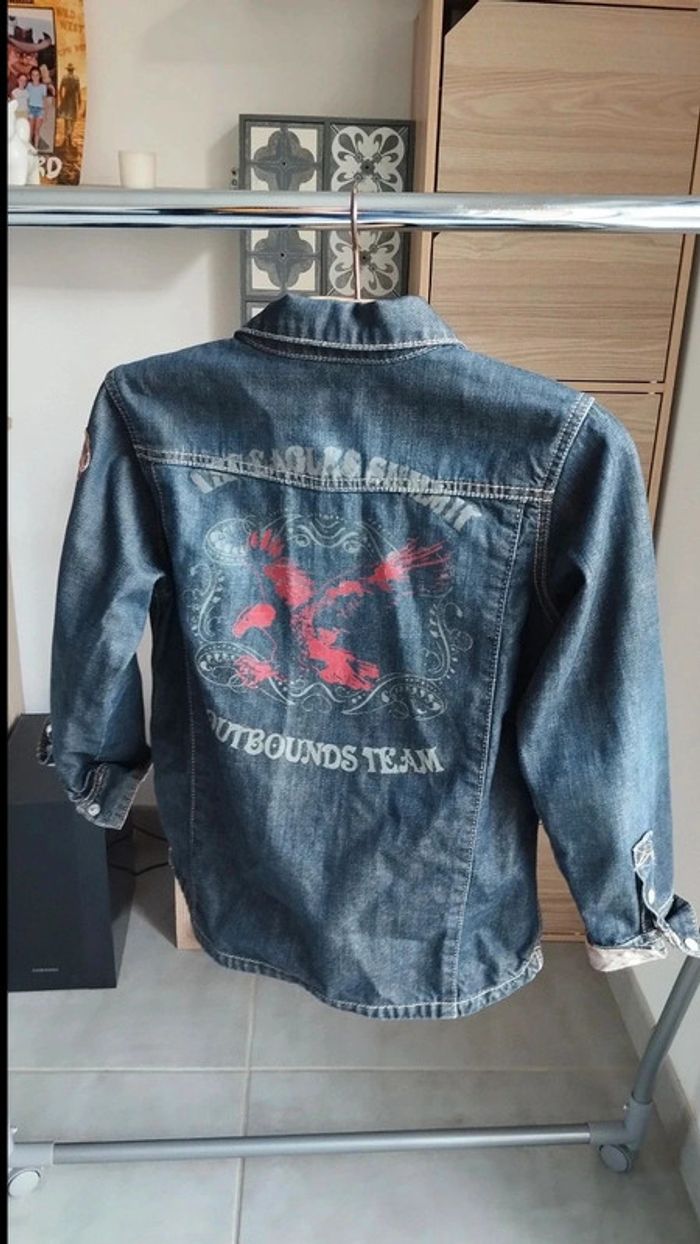 Veste en jeans taille 10 ans orchestra - photo numéro 8