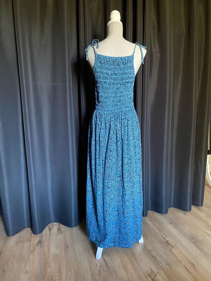 Robe longue bleue à motifs Hush - photo numéro 7