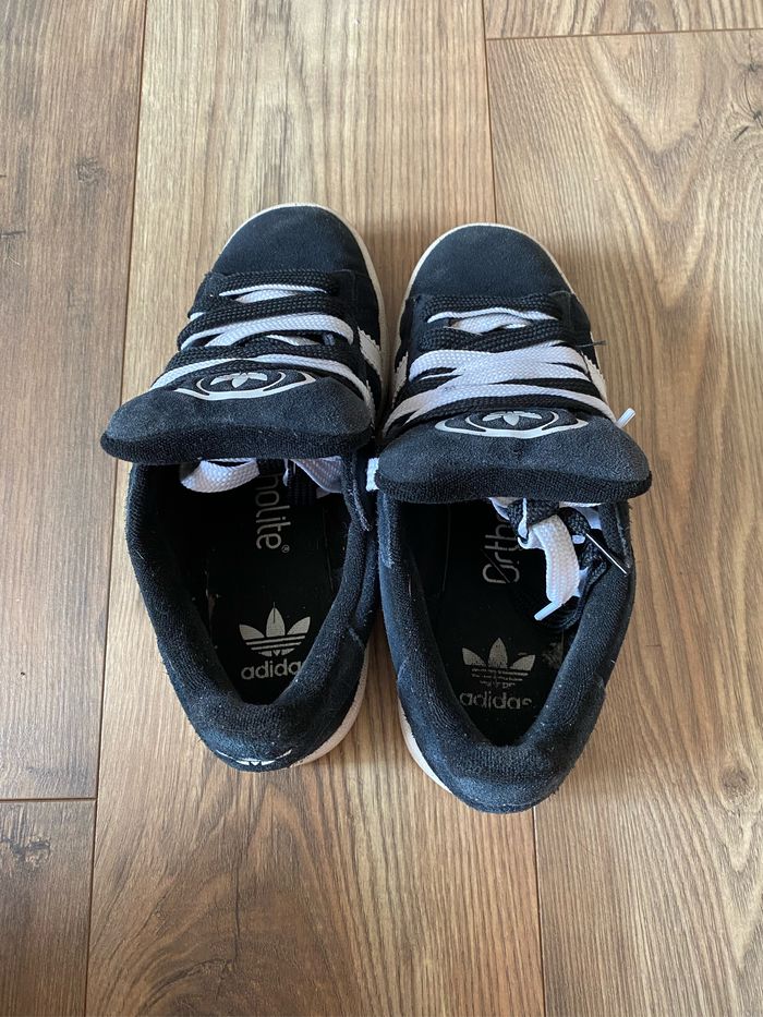 Baskets noires Adidas Campus T37 1/3 - photo numéro 3