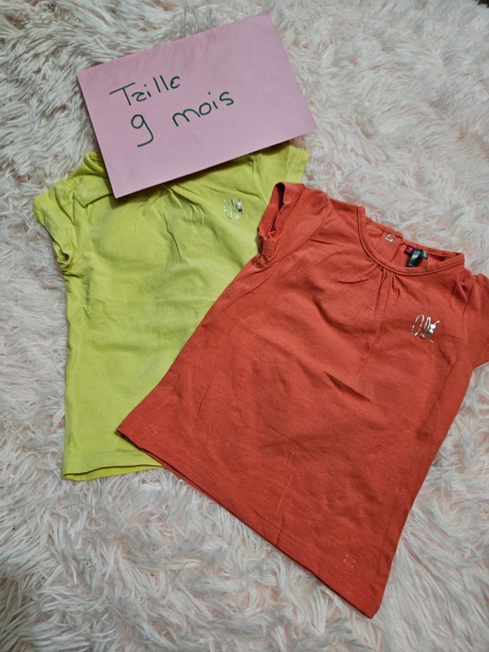 Lot t-shirt bébé