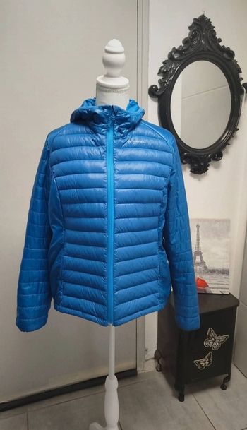 Veste matelassée turquoise Quechua