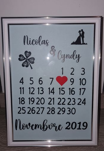 Cadre de rencontre, mariage, baptêmes