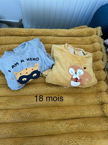 Lot de 2 pyjamas