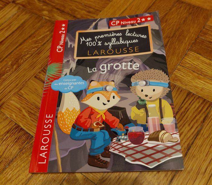 mes premières lectures syllabiques - La grotte - photo numéro 1