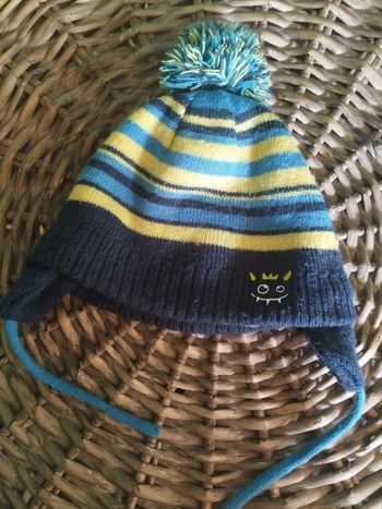 Bonnet garçon 6/12 mois  46/48 cm