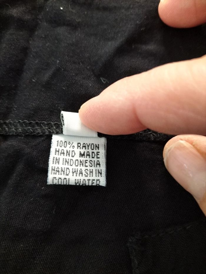 Tunique noir manche longue taille XL boutique indépendante - photo numéro 10