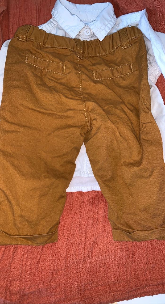 Ensemble jean chino kiabi et chemise Gemo - photo numéro 3