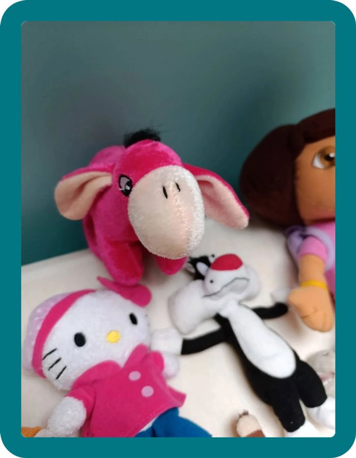 Lot 10 petites peluches - photo numéro 4