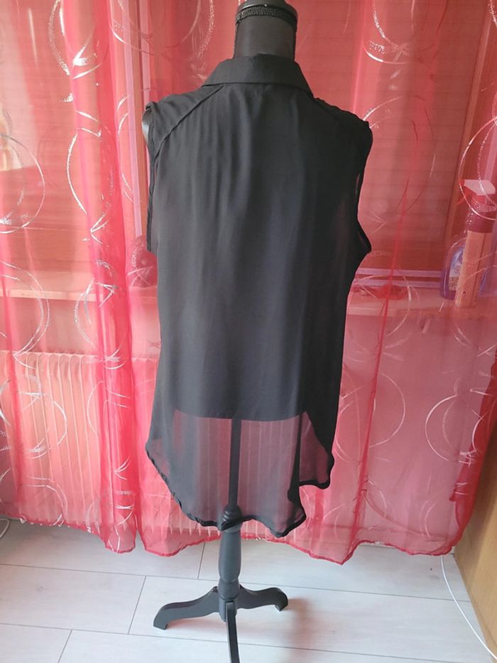Chemise sans manches transparente - photo numéro 2