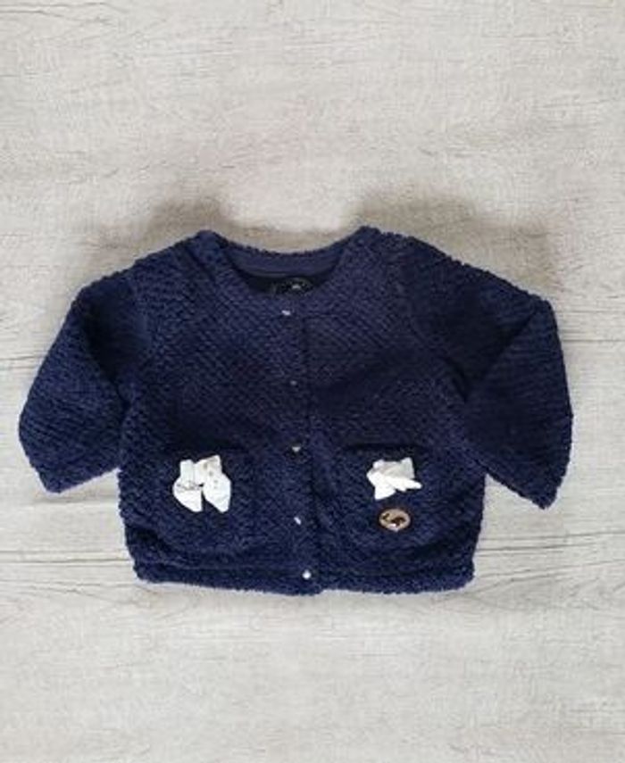 Ensemble fille Sergent major 6 mois bleu marine - photo numéro 2