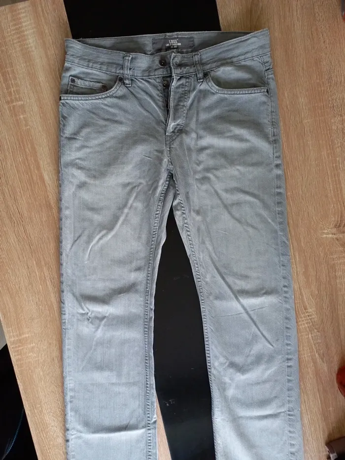 Jean's homme gris clair H&M T.40