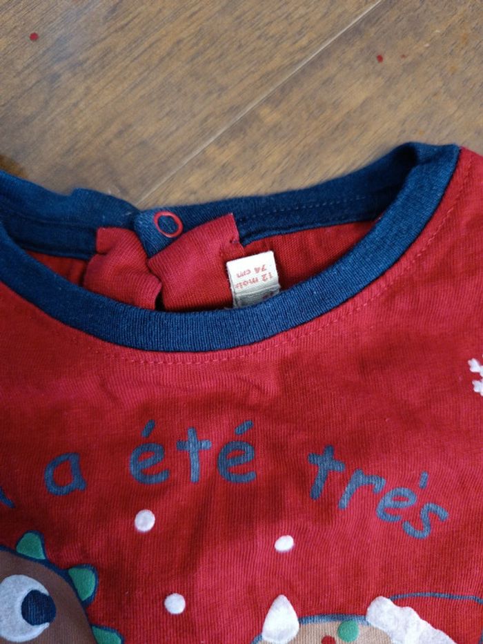 Tee-shirt dpam 12 mois - photo numéro 3