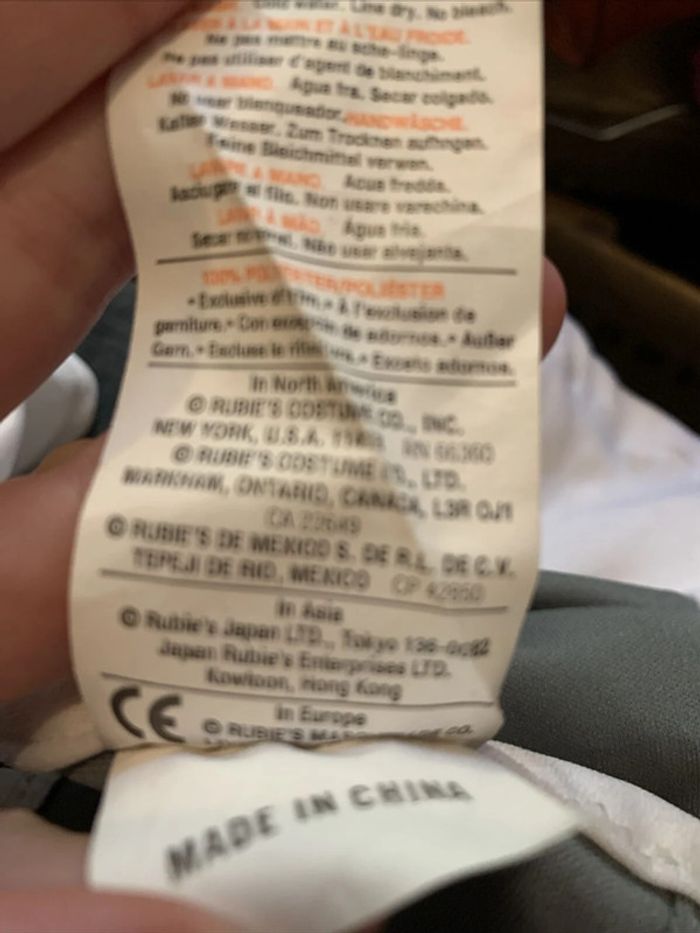 Costume Deguisement Enfant Garçon Rubies TM (5-6 ans) - photo numéro 8